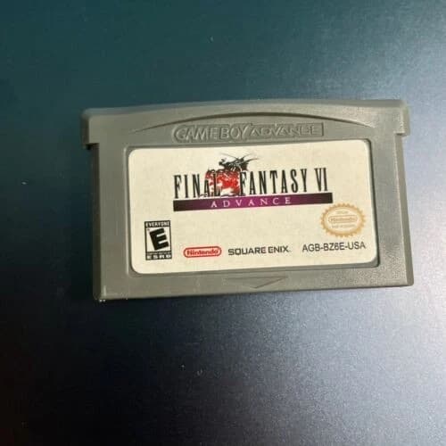 Final Fantasy VI Advance (Nintendo Game Boy Advance, 2007) Tested, A++