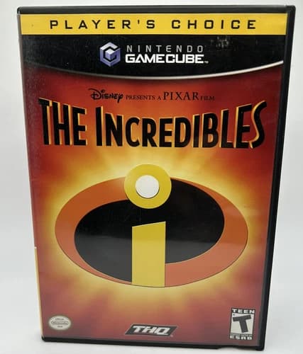 Incredibles Nintendo GameCube 2004 Game Tested And Works Great