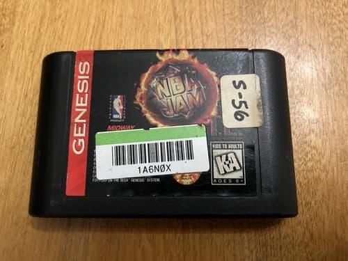 NBA Jam: Tournament Edition (Sega Genesis) cartridge only. Works!