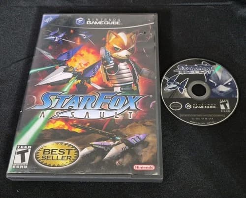 Star Fox: Assault (GameCube, 2005) TESTED WORKING