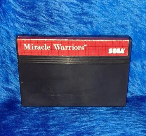 Miracle Warriors Seal of the Dark Lord SEGA MASTER SYSTEM Cartridge Only RPG