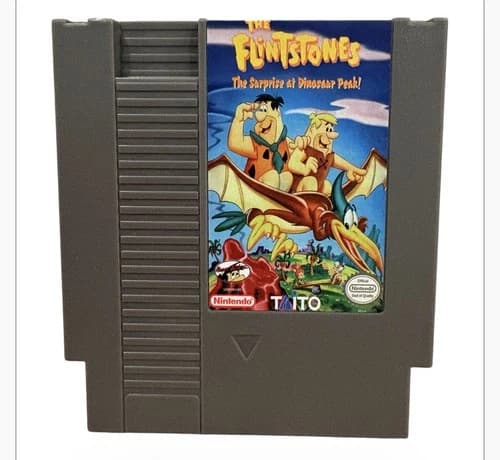 Flintstones The Surprise at Dinosaur Peak! for NES read