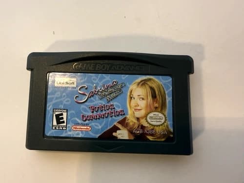 Sabrina The Teenage Witch Potion Commotion Nintendo Game Boy Advance 2002 Tested