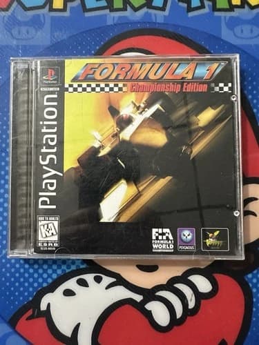 Formula 1: Championship Edition Sony PlayStation 1, 1997 PS1 Complete CIB Tested