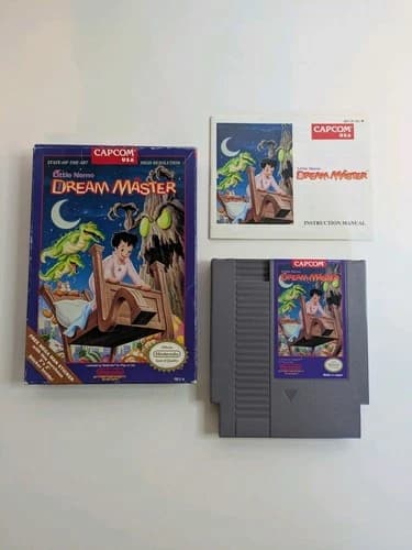 Little Nemo: The Dream Master Nintendo NES Complete Tested With Manual
