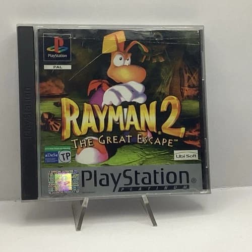 Rayman 2 The Great Escape PlayStation 1 PS1 Complete Platinum