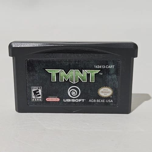 TMNT (Nintendo Game Boy Advance, 2007) Tested Working GBA Turtles Ubisoft