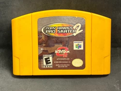 Tony Hawk's Pro Skater 2 (Nintendo 64/N64) Tested Authentic Cartridge