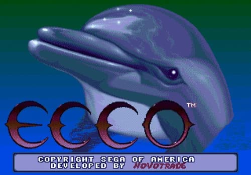 Ecco The Dolphin - Sega Genesis Game Complete