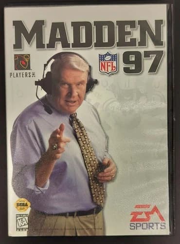 Madden NFL 97 Sega Genesis CIB Complete