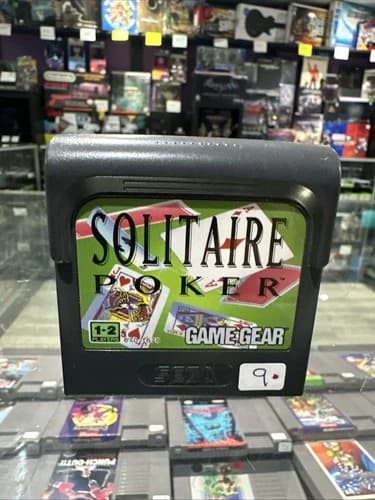 Solitaire Poker - Sega Game Gear - Tested!