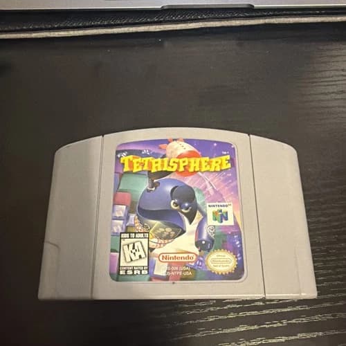 Tetrisphere (Nintendo 64, 1997), N64, Authentic, Tested Fast Shipping!