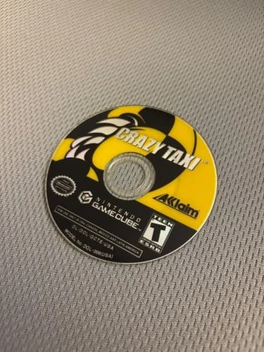 Crazy Taxi (Nintendo GameCube, 2001) - DISC ONLY - Tested & Working