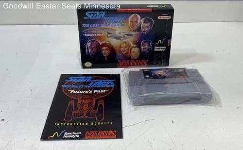 Star Trek: The Next Generation: Future's Past for Nintendo SNES -Tested
