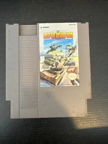Laser Invasion (Nintendo Entertainment System) TESTED & WORKS