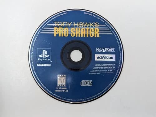 Tony Hawk’s Pro Skater (PlayStation 1 PS1, 1999) - Disc Only