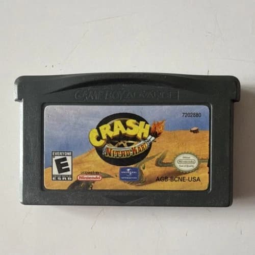 Universal Interactive Crash Nitro Kart Nintendo Game Boy Advance NTSC-U/C