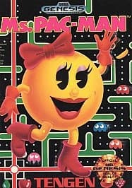 Ms. Pac-Man Sega Genesis Cartridge Read