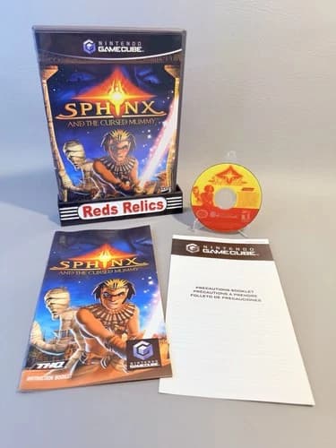 Sphinx and the Cursed Mummy - Nintendo GameCube - CIB - Immaculate