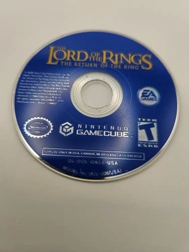 Lord of the Rings: The Return of the King (GameCube, 2003) Disc Only - Tested