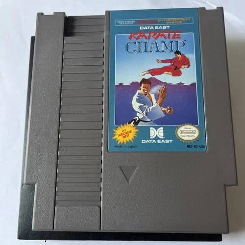 Karate Champ (Nintendo Entertainment System NES, 1986) Loose - Tested & Working