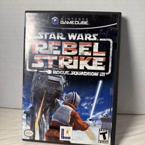 Star Wars Rebel Strike Rogue Squadron 3 Nintendo GameCube Complete Tested Works