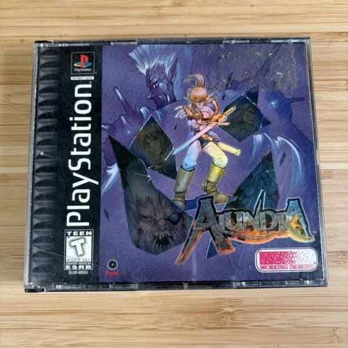 Alundra Game, Manual PlayStation 1 PS1 No Map Near CIB HTF RPG