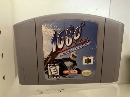 N64 1080° Snowboarding (Nintendo 64, 1998) Tested Working Look Cartridge Only