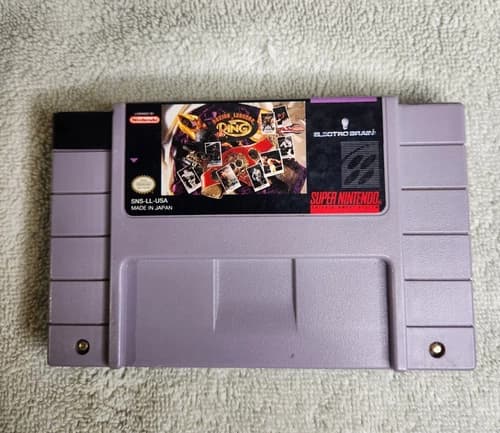 Boxing Legends of the Ring SUPER NINTENDO SNES GAME Tested Authentic