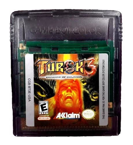 Turok 3 Shadow of Oblivion Nintendo Game Boy Color Cart Only VGC