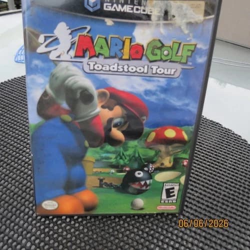 Mario Golf: Toadstool Tour (Nintendo GameCube, 2003) Tested And Works Great!