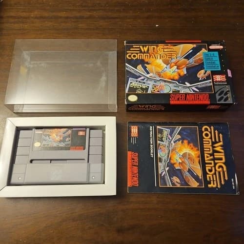 Wing Commander (Super Nintendo, SNES) - Complete CIB - Tested - Authentic