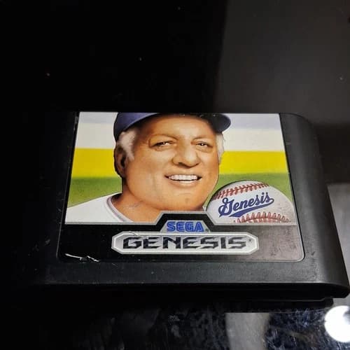 Tommy Lasorda Baseball Sega Genesis Video Game Baseball Sports GAME ONLY