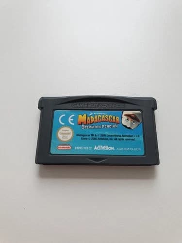 Madagascar Operation Penguin GBA Module | Nintendo GameBoy Advance | Excellent Cond