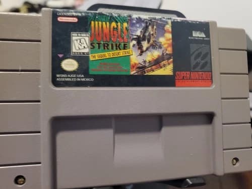 Jungle Strike (Super Nintendo entertainment System Snes)