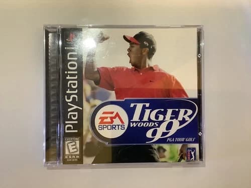 Tiger Woods 99 SOUTH PARK (Playstation 1 PS1, 1998) CIB TESTED WORKING