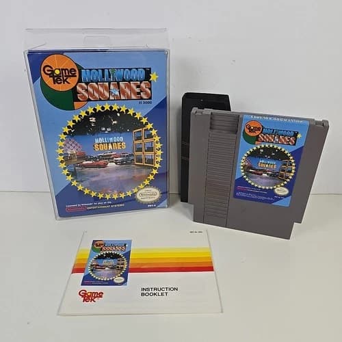 Hollywood Squares (Nintendo NES) CIB - Tested - Free Shipping