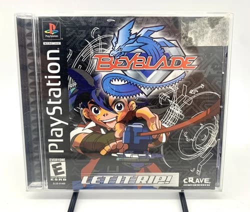 Beyblade Let it Rip For Original Sony PlayStation Complete Tested & Working
