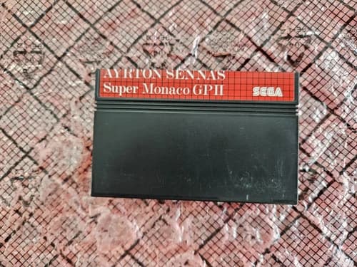 Arton Sennas Super Monaco GP 2 Sega Master System