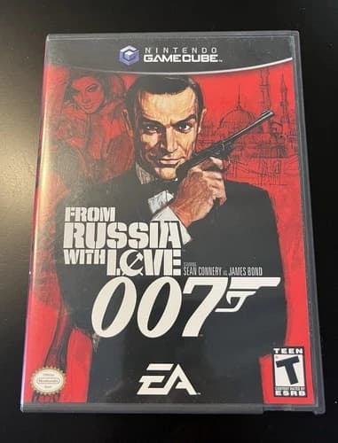 James Bond 007 From Russia With Love For Nintendo GameCube. CIB W Manual. VG.