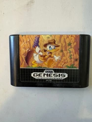 QuackShot Starring Donald Duck (Sega Genesis, 1991) Cartridge Only Tested