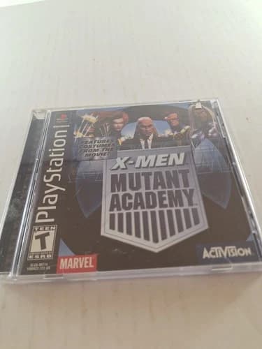 X-Men: Mutant Academy Sony PlayStation 1 PS1 CIB Complete Black Label Video Game