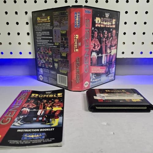 WWF Royal Rumble Sega Genesis CIB Tested Fast Shipping