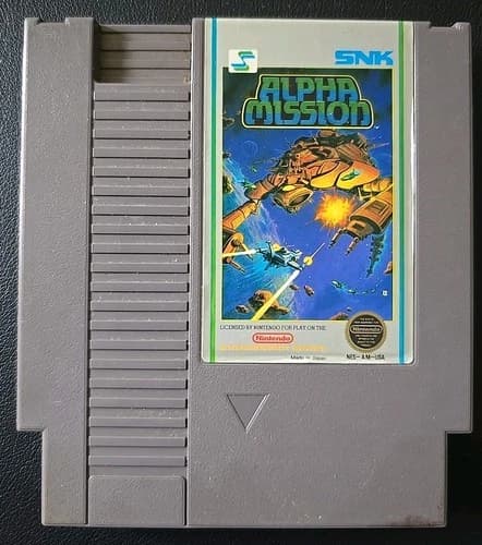 Alpha Mission (Nintendo Entertainment System, 1987)