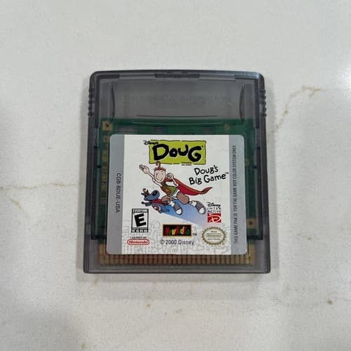 Disney's Doug: Doug's Big Game (Nintendo Game Boy Color, 2000)