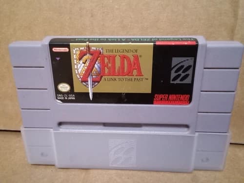 The Legend of Zelda A Link To The Past (Super Nintendo SNES) Tested - Authentic