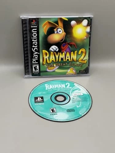 Rayman 2: The Great Escape (Sony Playstation PS1, 2000) Complete - CIB - Tested