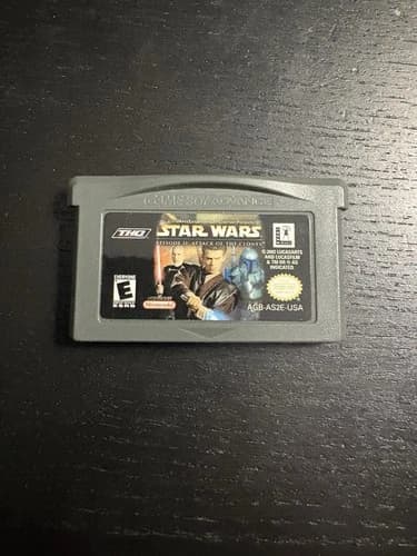 Star Wars Episode II Attack of the Clones (Nintendo GBA Game Boy Advance)