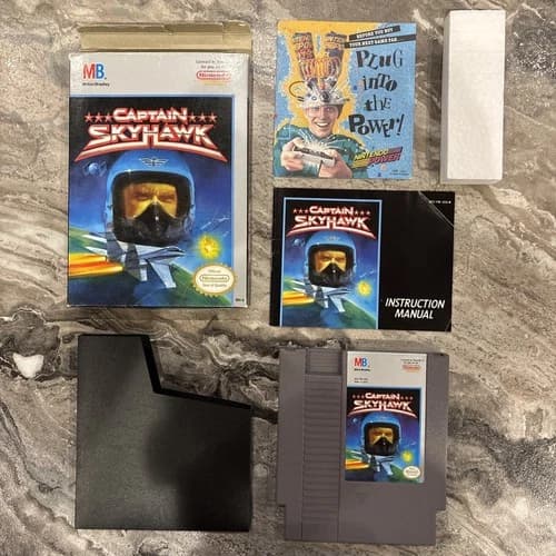 Captain Skyhawk (Nintendo Entertainment System, 1989) - Good Condition