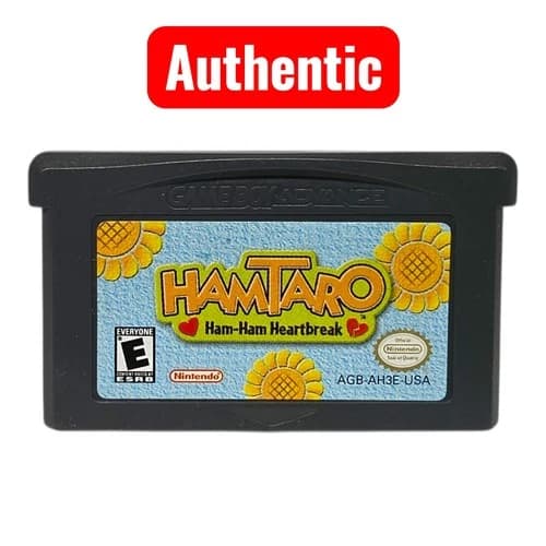Hamtaro Ham Ham Heartbreak (Nintendo Game Boy Advance 2003) GBA Authentic K33